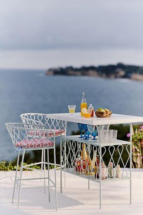 Anthropologie Lillie Indoor/Outdoor Bar Table