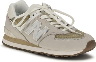 New Balance Unisex Sneakers 574 Silver Metallic Trainers