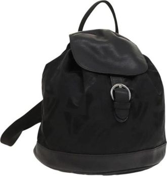Ferragamo Pre-owned Nylon backpacks - Dames - Vintage Rugzakken - Zwart - ONE Size - Nylon - Vintage