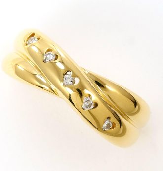 C&A Yellow Gold Yellow Gold (18K) Band Ring (Pre-Owned)