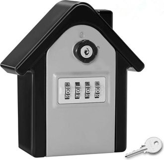 OEM Caja De Seguridad Para Llaves De Montaje En Pared - C&oacute;digo Digital De 4 D&iacute;gitos - Aleaci&oacute;n De Aluminio Resistente A La Intemperie - F&aacute;cil Instalaci&oacute;n 