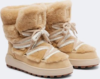 Bogner Botas de nieve Chamonix de borrego y ante