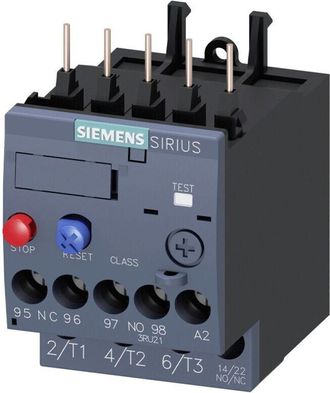 SIEMENS Rel&eacute; De Sobrecarga Siemens Para La Serie S00 7-10a 3ru21161jb0