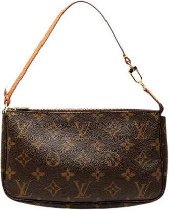 Louis Vuitton Pre-owned Mini Bags, female, Brown, Size: ONE SIZE Pre-owned Pochette Accessoires