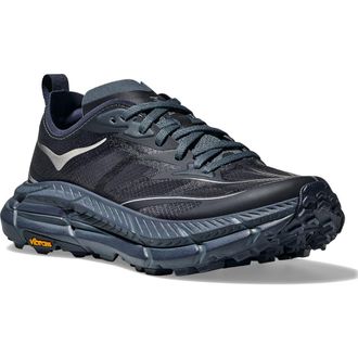 Hoka One One Mafate Speed 4 Lite Sneaker in Faded Navy/Varsity Navy at Nordstrom, Size 11.5