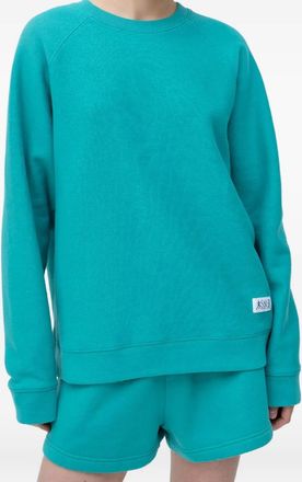 Sporty & Rich Felpa con maniche raglan - Verde