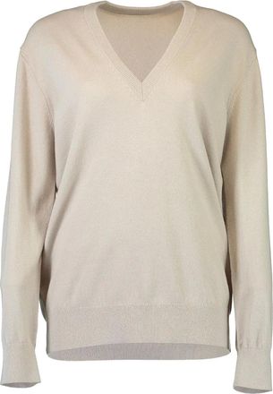 Michael Kors V-neck long-sleeve sweater - Neutrals