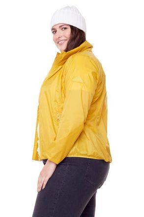 Alpine North PELLY PLUS SIZE - Recycled Ultralight Windshell Jacket in Yellow at Nordstrom, Size 4X