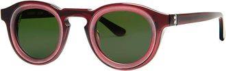 Thierry Lasry Propagandy 509 Mens Sunglasses Burgundy Size 45