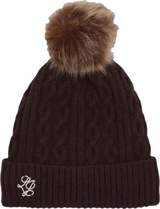 Liu Jo Dames Hoeden Serie Con Trecce - Hat Bruin - Maat Onesize - Dames - Hoeden - Bruin - ONE Size - Accessoires