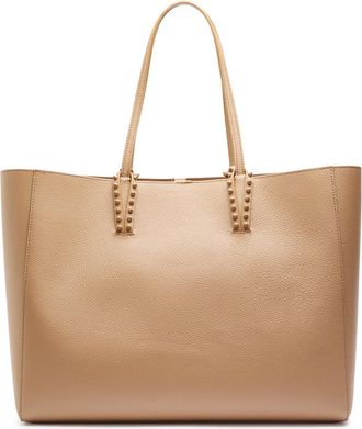 Christian Louboutin Cabata Large Leather Tote - Sand - One Size