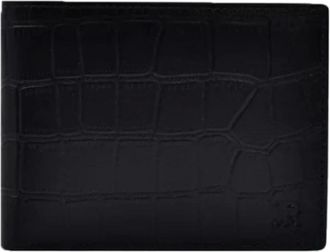John Richmond Portafoglio con Stampa Cocco e Portamonete - - Accessories - Uomo - Nero - ONE SIZE