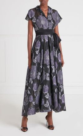 Temperley London Bridget Gown in Black/silver at Nordstrom, Size 14