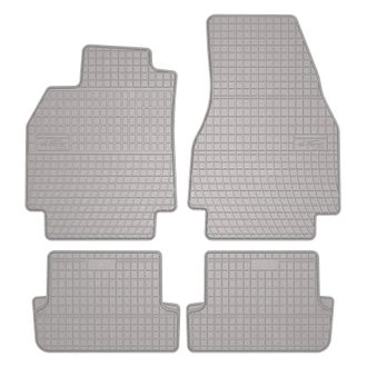 OEM Alfombrillas De Goma Para Coche: Renault Megane Ii Familiar, Grandtour (2002-2008) - Color Gris A Juego
