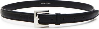 Anine Bing Nicola Leather Belt - Black - XS/S (UK6-8 / XS)