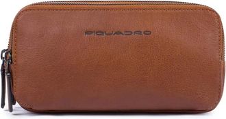 Piquadro Tassen, Heren, Bruin, ONE Size, Mens clutch with three dividers