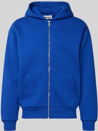 Review Sweatjacke mit K&auml;nguru-Tasche in Royal, Gr&ouml;&szlig;e XXL