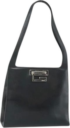Gucci Pre-owned Shoulder Bags, female, Black, Size: ONE SIZE Pre-owned Vintage Shoulder Bag