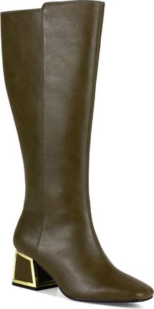 Ninety Union Bridge Block Heel Knee High Boot in Olive at Nordstrom Rack, Size 12