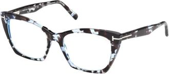Tom Ford Ft 5709B 56A Eyeglasses - Dames - Brillen - Bruin - 54 MM - Accessoires