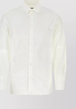 Jil Sander tailored cotton poplin shirt