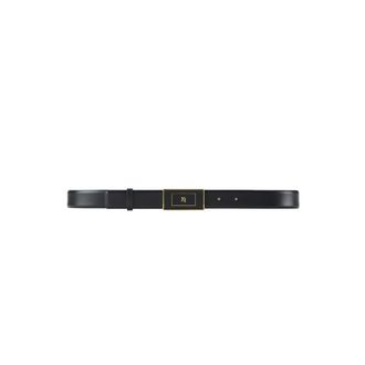 Elisabetta Franchi Dames, Accessoires, Zwart, Maat: M Leer