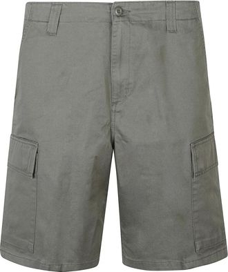 Carhartt Work in Progress Cotton Bermuda Shorts - Heren - Korte Broeken - Groen - W32 - Katoen - Korte Broeken