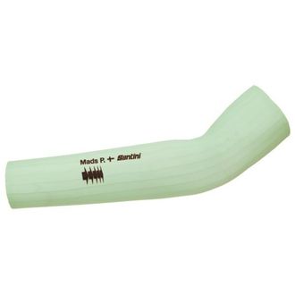 Santini Mads Pedersen Momentum Series Aero Arm Warmers Armlinge - Unisex | gr&uuml;n