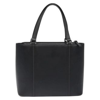 Burberry Tweedehands leren handtassen - Dames - Vintage Handtas - Zwart - ONE Size - Leer - Vintage