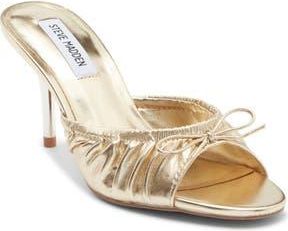 Steve Madden Josefina Slide Sandal in Gold at Nordstrom Rack, Size 9.5
