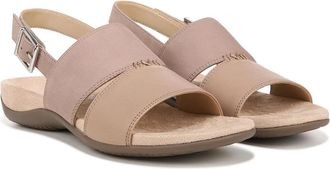 Vionic Rest Morro Sandals Womens Wide Taupe Nubuck Adjustable Strap HAWK2197
