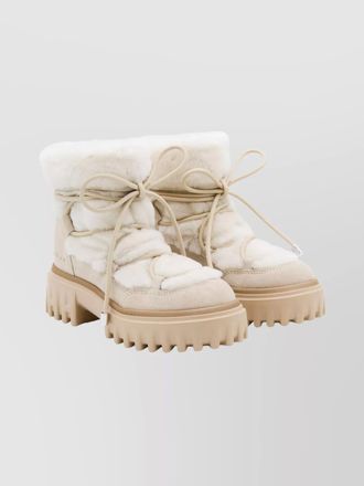 Hogan leather ankle boots