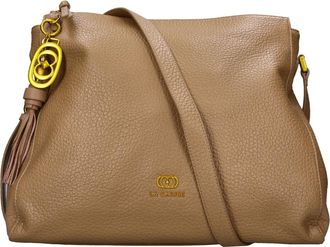 La Carrie Screaming Bell Faux Leather Bag - Dames - Schoudertassen - Bruin - ONE Size - Leer - Tassen
