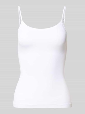 Hanro Trägertop mit Rundhalsausschnitt in Weiss, Größe XS