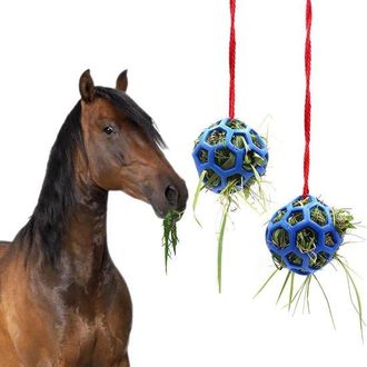 OEM 2 Bolas De Heno Para Que Los Caballos Jueguen