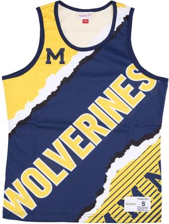 Mitchell & Ness Michigan State Spartans Basketbalshirt - Heren - Fitness - Veelkleurig - XL - Polyester - Fitness