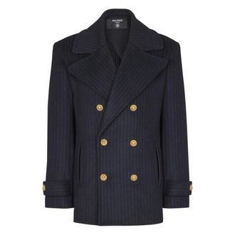 Balmain Pinstripe Double-breasted Jacket
