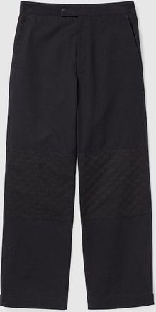 Gucci Cotton Ripstop Pant, Size 44, Black, Ready-to-wear