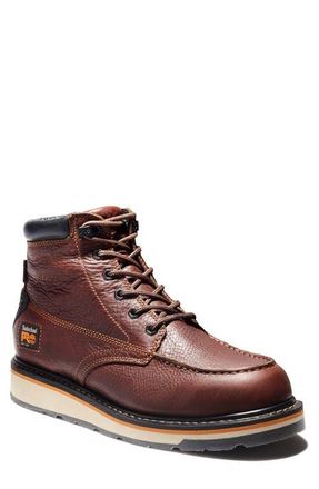 Timberland Gridworks 6 Waterproof Work Boot in Brown at Nordstrom, Size 11.5