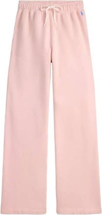 Polo Ralph Lauren Drawstring Fleece Wide-Leg Sweatpants, Size X-Small