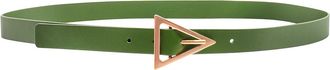 Bottega Veneta Leather Triangle Belt