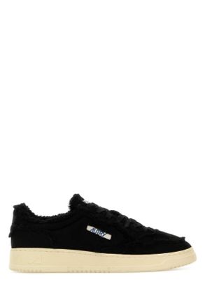 Autry Black Suede Medalist Sneakers
