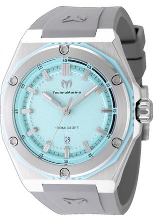 Technomarine TM-416073 Mens Coral Legacy Watch - Silver - One Size