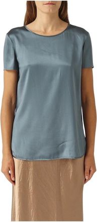 Maison Margiela Overhemden, Dames, Blauw, M, Blouse MM