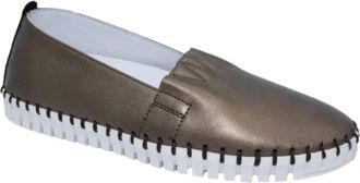 Eric Michael Womens Yvette Sneaker In Pewter