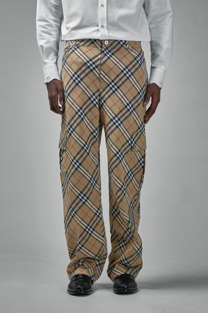 Burberry Check Cargo pants