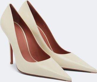 Amina Muaddi Barbara leather pumps