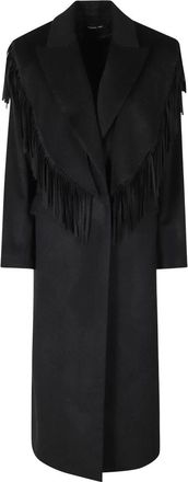 Federica Tosi Cappotto monopetto - - Coats - Donna - Nero - S