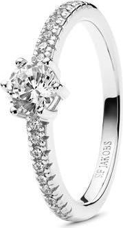 Sif Jakobs Jewellery Ring Ellera Uno Grande in Sterling Silver at Nordstrom, Size 7.5