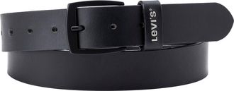 Levi's Lederg&uuml;rtel LEVIS Levis KEEPER, Damen, Gr. 85, schwarz (regular schwarz), Rindsleder, G&uuml;rtel Lederg&uuml;rtel